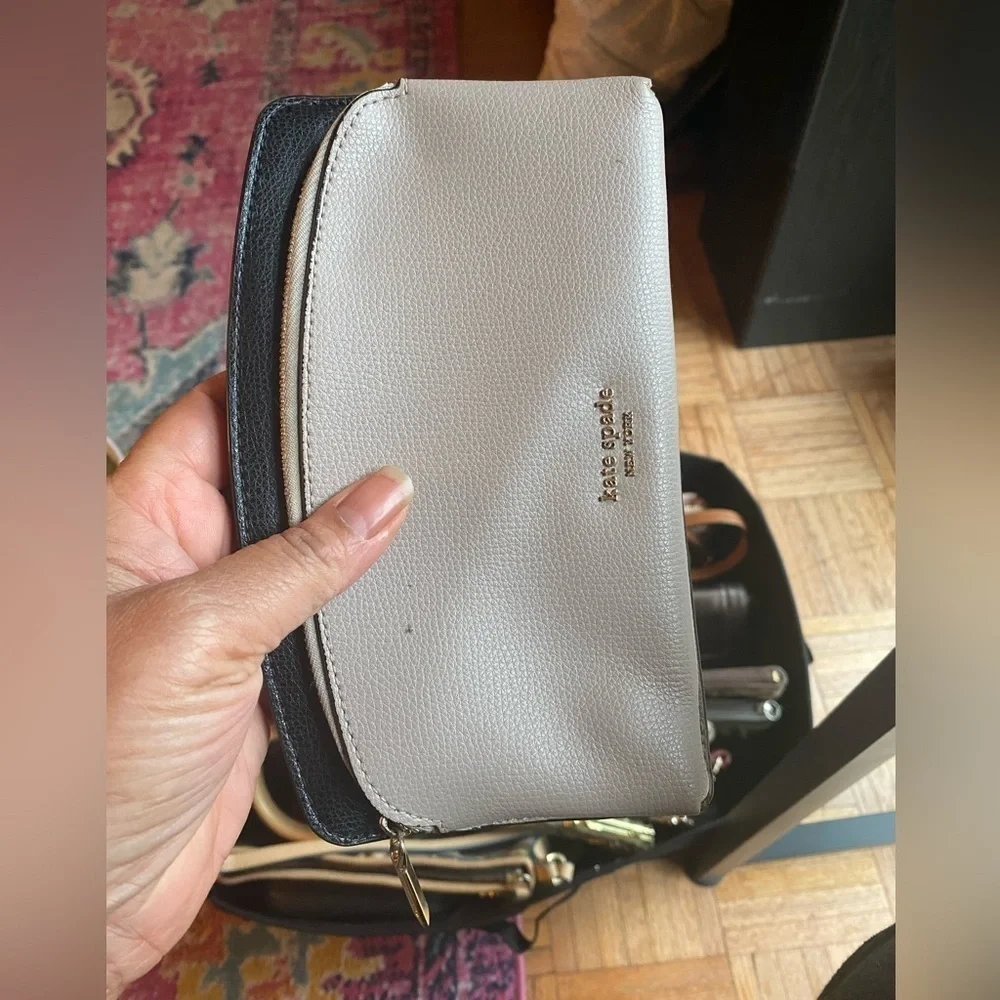 Kate Spade Gray and Black Women's Bag
